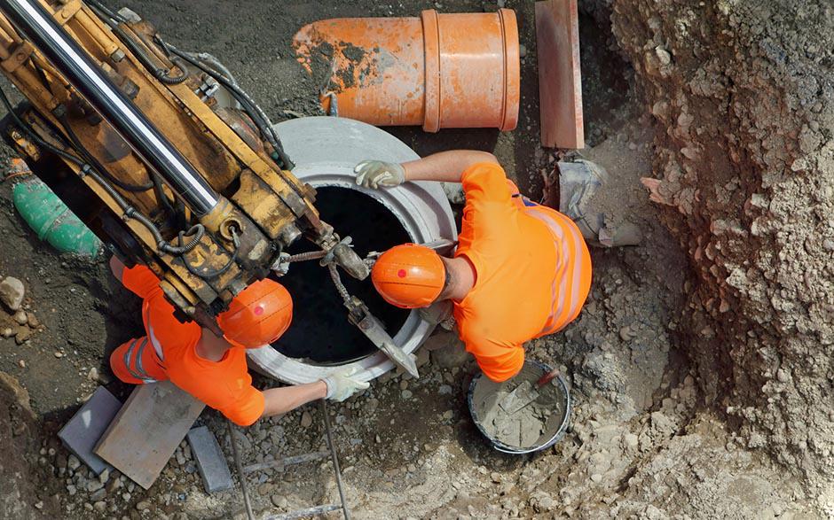 travaux assainissement Venette
